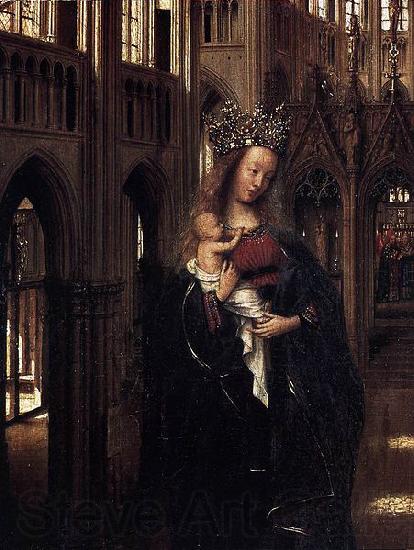 Jan Van Eyck Madonna in the Church Norge oil painting art